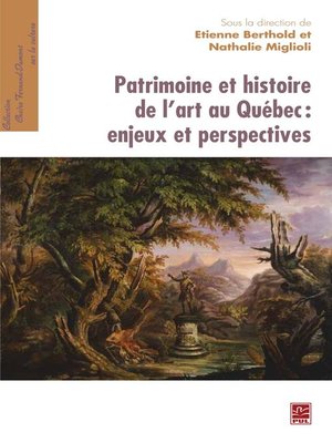 cover image of Patrimoine et histoire de l'art au Québ.